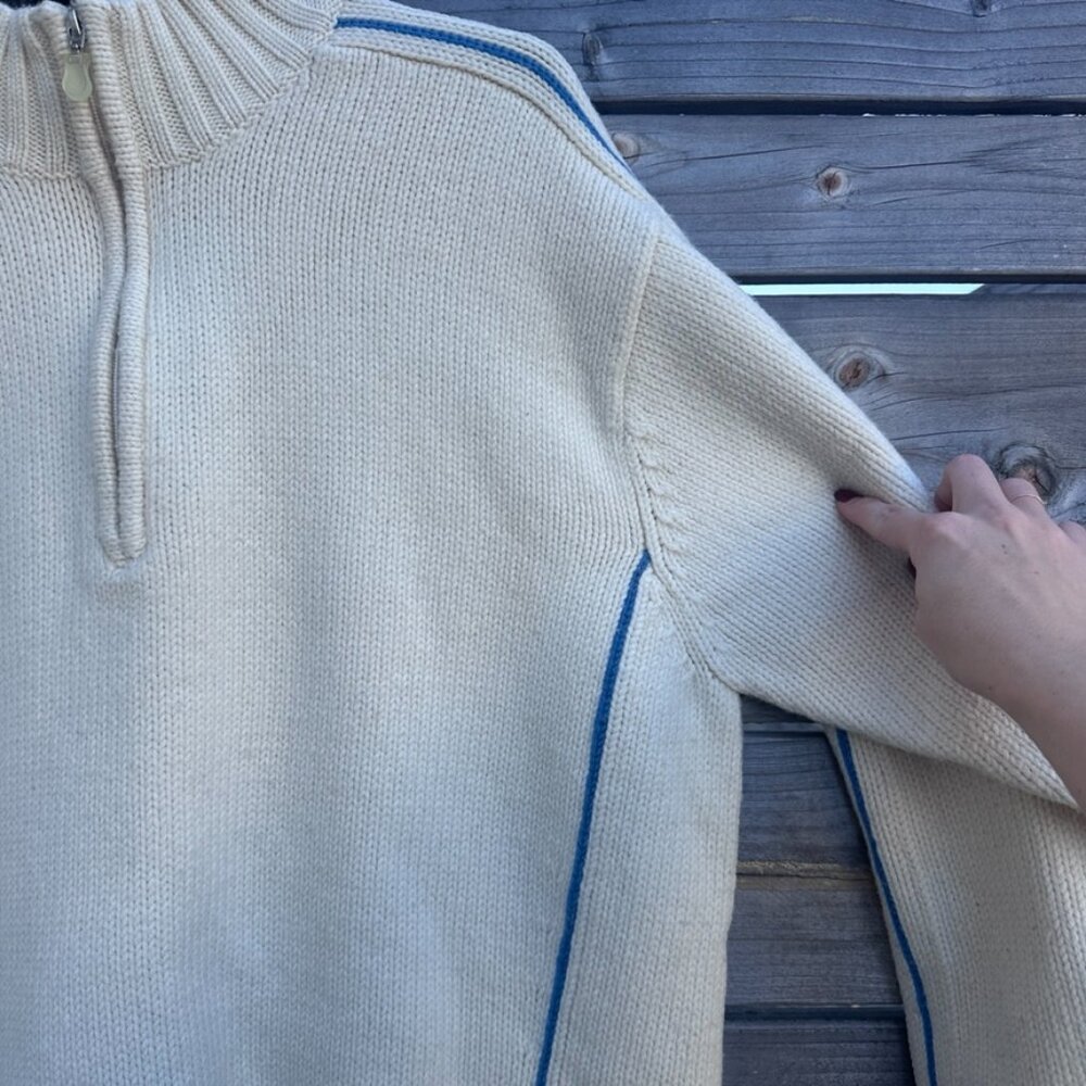 RARE Callaway Golf Sport Quarter Zip Knit Chunky Sweater - XXL - Picture 8 of 11